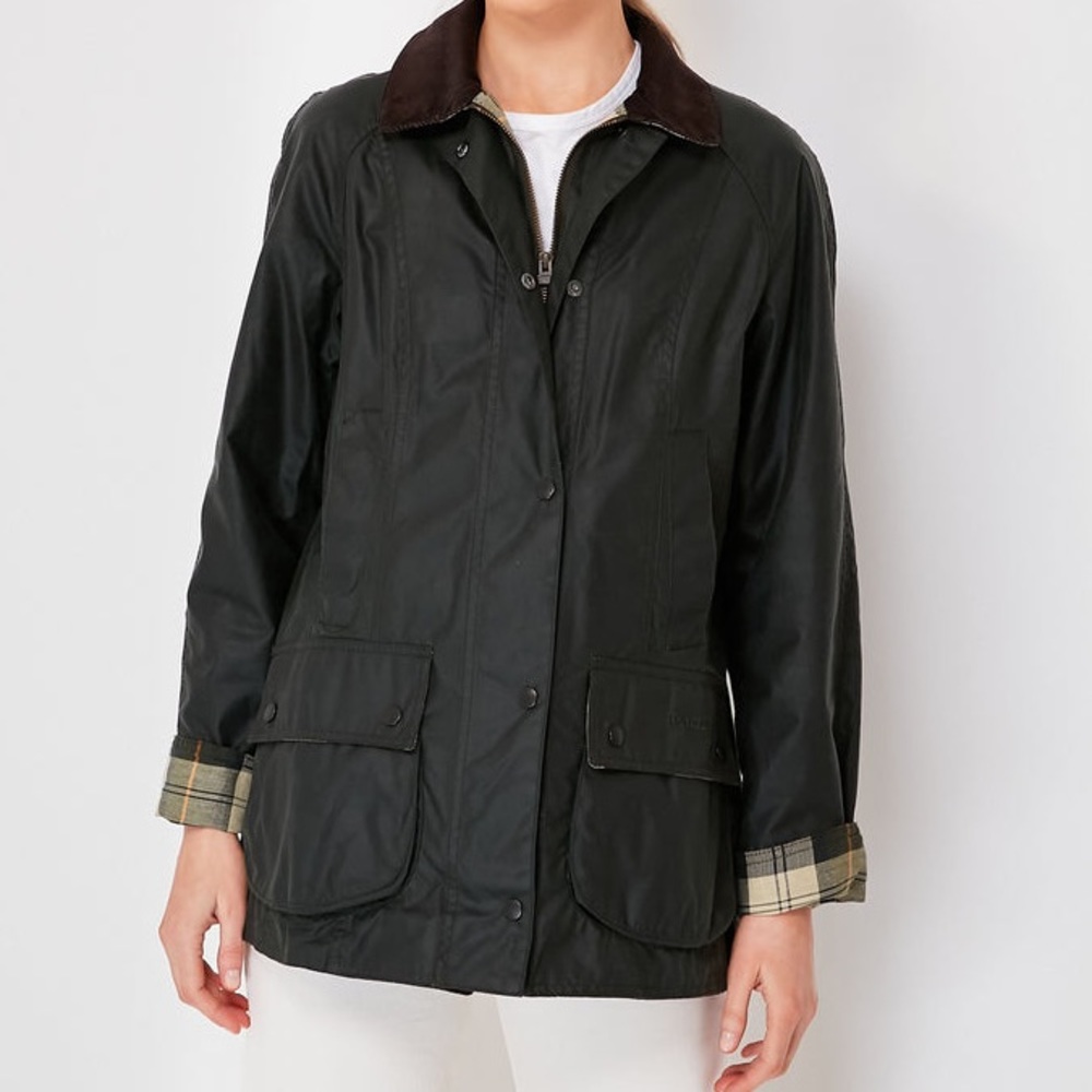 Women’s Barbour Beadnell Jacket - Sage Size US 10